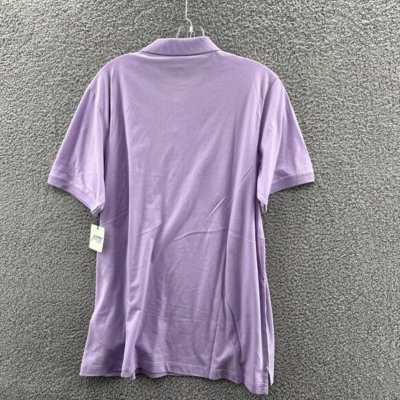 New Jeremy Argyle NYC Polo Mens XL Lavendar Slim Fit - Picture 2 of 8